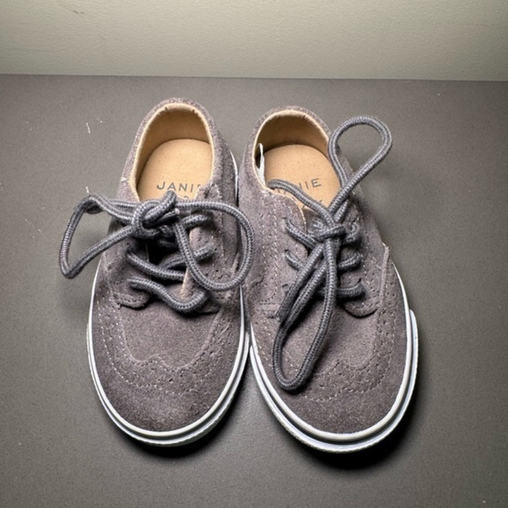 Baby Boy Janie and Jack Wing Tipped Shoes